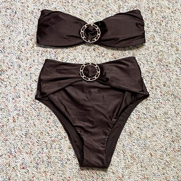 Zimmermann Buckle Detailed Bikini Set - Picture 4 of 12